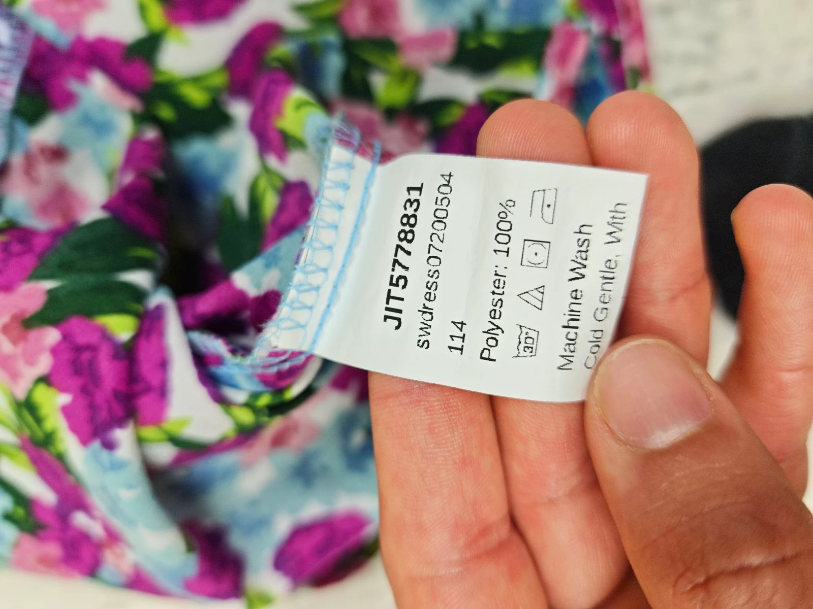 Saia Mini Floral Rosa Azul Estampa Ditsy Cottagecore Y2K Tamanho P – photo 11